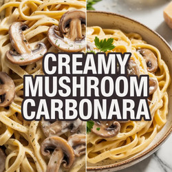 Creamy Mushroom Carbonara