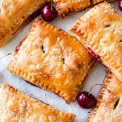 Simple Cherry Pastry Pies