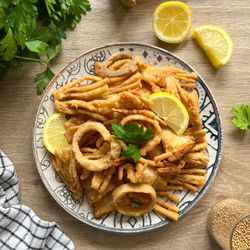 Calamares Veganos De Setas Cardo
