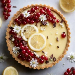 No-bake Lemon Biscoff Tart For Christmas