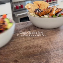 Greek Chicken Bowl✨