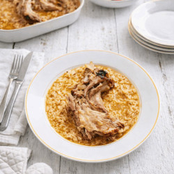 Lemon Lamb Giouvetsi