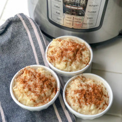 Instant Pot Rice Pudding