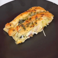 Chicken Alfredo Braid
