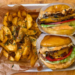 Easy Black Bean Burger – In-n-out Style