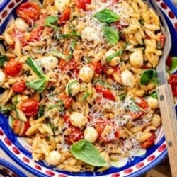 Caprese Orzo Salad