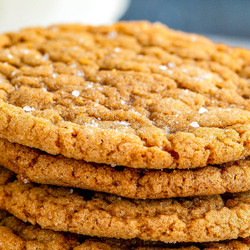Soft Molasses Cookies