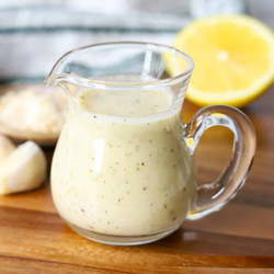 Easy Garlic Parmesan Dressing