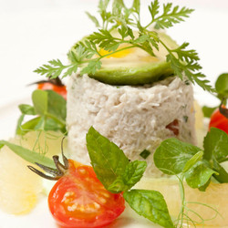 Crab Salad With Avocado Cream