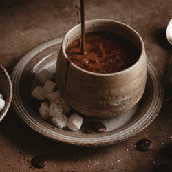 Thick Hot Chocolate (with Cocoa Powder)