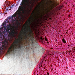 Shocking Pink Beetroot Bread