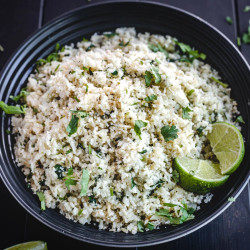 Cilantro Lime Cauliflower Rice