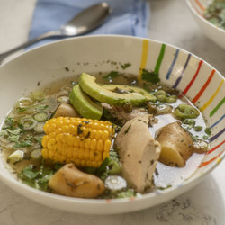 Prue’s Ajiaco – Colombian Chicken And Potato Soup