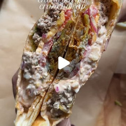 Cheeseburger Crunch Wrap