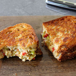 Italian Marinated Grilled Cheese