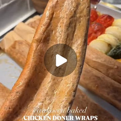 Chicken Doner Wraps