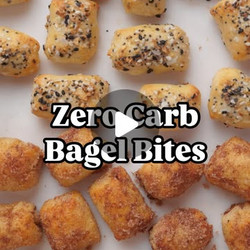 Zero Carb Bagel Bites