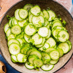 5-minute Cucumber Salad