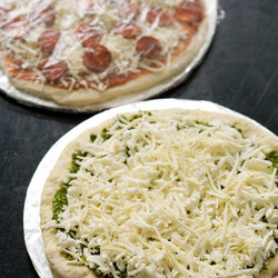 Homemade Frozen Pizza