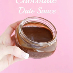 Healthy Chocolate Date Sauce