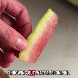 Sour Watermelon Rind Candy