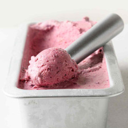 Scoopable Berry Ice Cream In The Thermomix