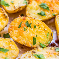 Parmesan And Herb Roasted Potatoes