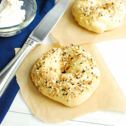 Cottage Cheese Bagels