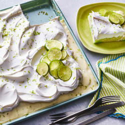 Key Lime Sheet Cake
