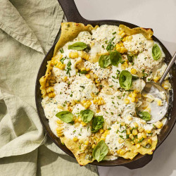 Skillet Corn Lasagna