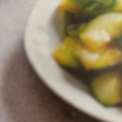Smacked Cucumber in Garlicky Sauce