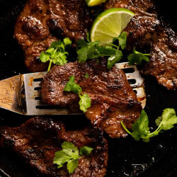 Vietnamese Lemongrass Pork Steaks (tenderised!)