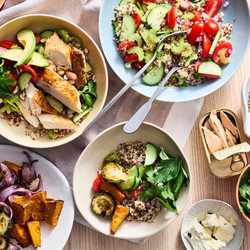 Healthy Big Batch Quinoa Salad Recipe