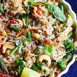 Thai Fried Rice (vegan)
