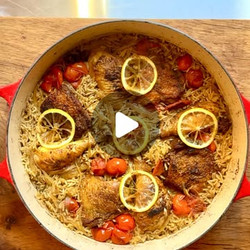 One-Pot Coconut Chicken Legs &amp; Rice