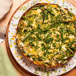 This Loaded Vegetable Tart Has The Crispiest Potato Crust
