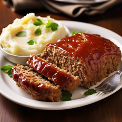 Meatloaf w Stovetop Stuffing