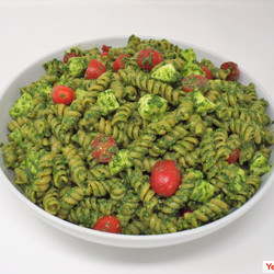 Spinach Pesto Pasta Salad