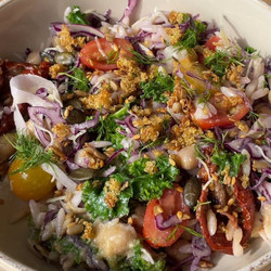 Sun Dried Tomato And Orzo Pasta Salad