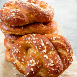 No Yeast Soft Pretzels