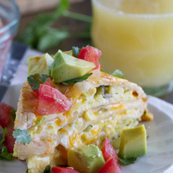 Breakfast Tortilla Stack