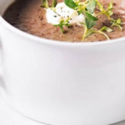 Mushroom And Chestnut Soup | Asda Good Living