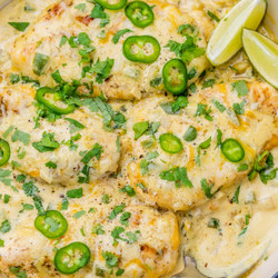 Creamy Jalapeno Chicken Skillet