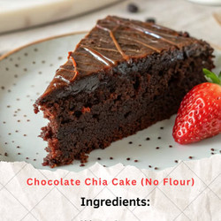Chocolate Chia Cake