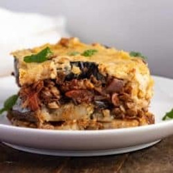 Vegan Moussaka With Lentils 462cals
