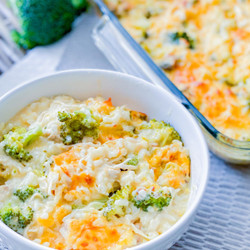 Broccoli Cheddar Chicken Bake