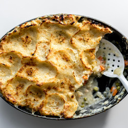 Potato Topped Turkey Pot Pie Recipe · I Am A Food Blog