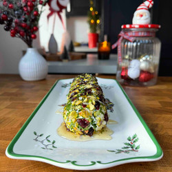 Honey Cranberry Cheese Log