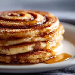 Brown Sugar And Cinnamon Swirl Pancakes