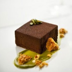 Bitter Chocolate And Vanilla Mousse